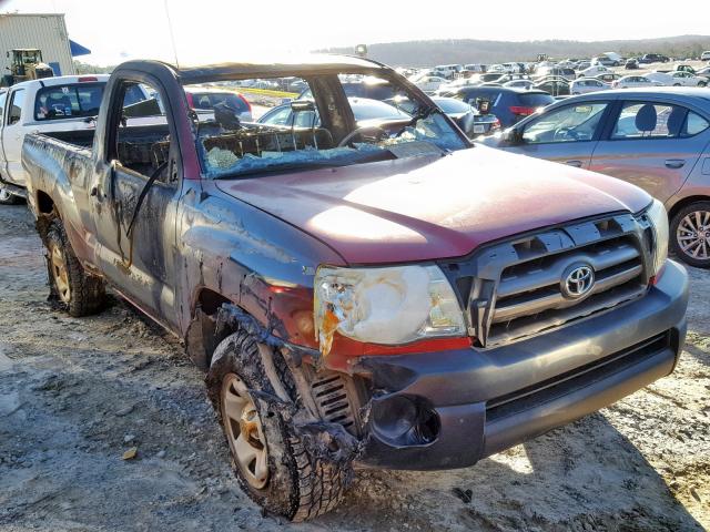 5TEPX42N29Z605354 - 2009 TOYOTA TACOMA RED photo 1