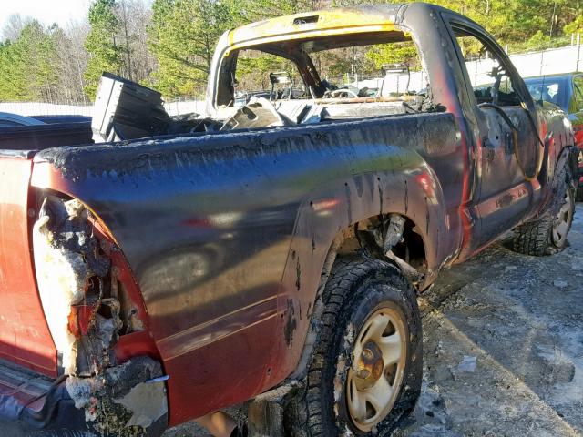 5TEPX42N29Z605354 - 2009 TOYOTA TACOMA RED photo 9