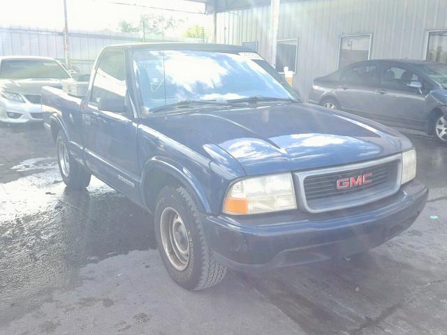 1GTCS14X5WK518591 - 1998 GMC SONOMA BLUE photo 1