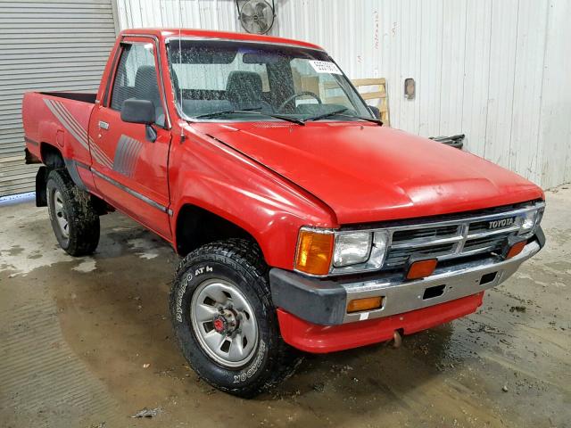 JT4RN63R3H0167972 - 1987 TOYOTA PICKUP RN6 RED photo 1