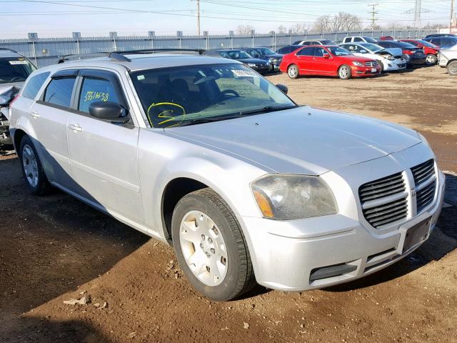 2D4FV47TX6H511760 - 2006 DODGE MAGNUM SE SILVER photo 1