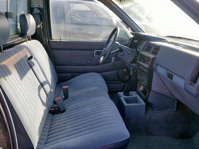 1N6SD11S1PC413103 - 1993 NISSAN TRUCK SHOR BLUE photo 5