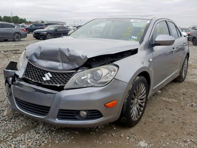 JS2RF9A59A6100204 - 2010 SUZUKI KIZASHI GT SILVER photo 2