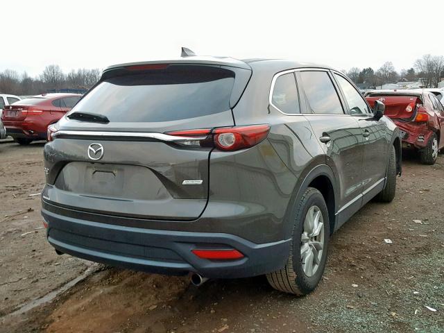 JM3TCBBY0G0121177 - 2016 MAZDA CX-9 TOURI GRAY photo 4