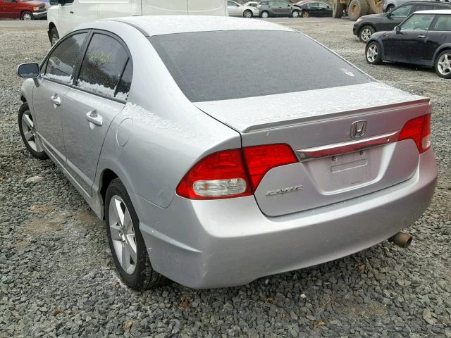 2HGFA1F68BH526482 - 2011 HONDA CIVIC LX-S SILVER photo 3