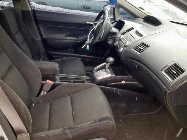 2HGFA1F68BH526482 - 2011 HONDA CIVIC LX-S SILVER photo 5