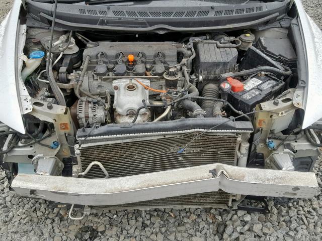 2HGFA1F68BH526482 - 2011 HONDA CIVIC LX-S SILVER photo 7