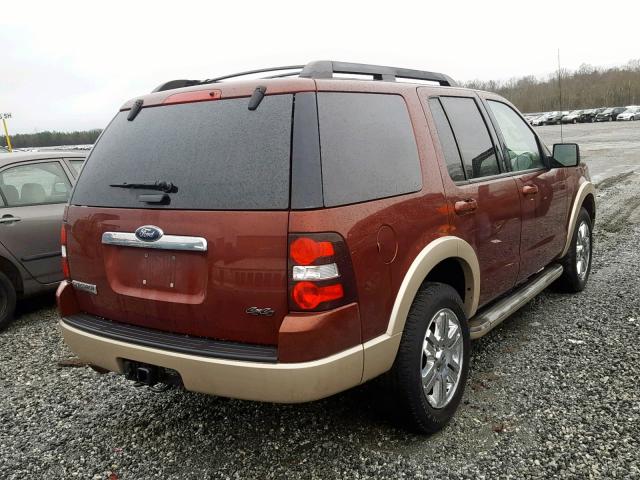 1FMEU74E19UA33342 - 2009 FORD EXPLORER E MAROON photo 4