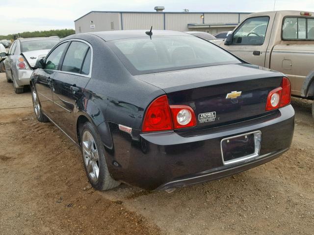 1G1ZC5E1XBF129661 - 2011 CHEVROLET MALIBU 1LT BLACK photo 3
