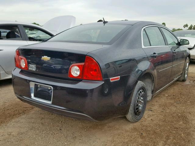 1G1ZC5E1XBF129661 - 2011 CHEVROLET MALIBU 1LT BLACK photo 4
