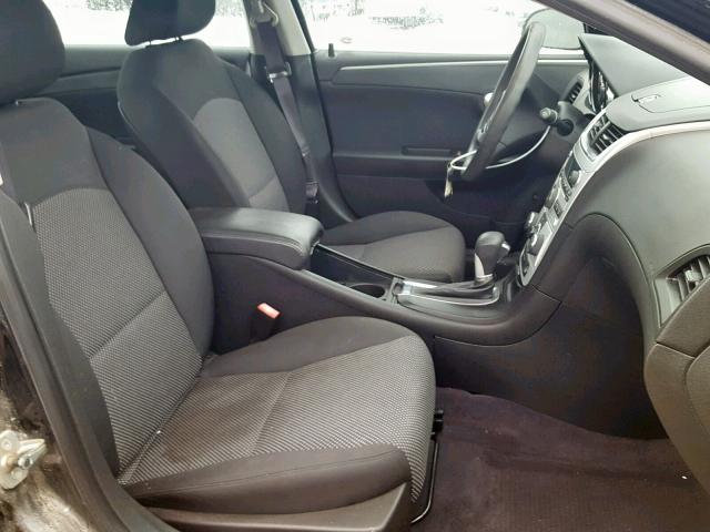 1G1ZC5E1XBF129661 - 2011 CHEVROLET MALIBU 1LT BLACK photo 5