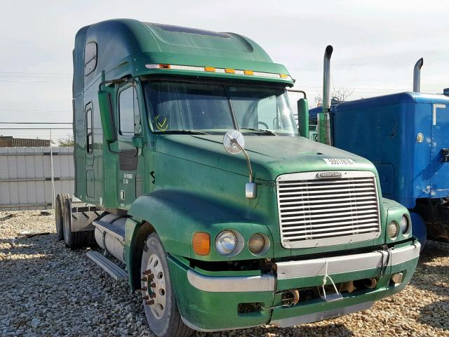 1FUJA3BG91PG98657 - 2001 FREIGHTLINER CONVENTION GREEN photo 1