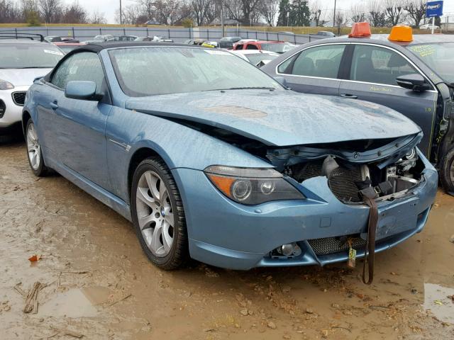 WBAEK73484B320939 - 2004 BMW 645 CI AUT BLUE photo 1