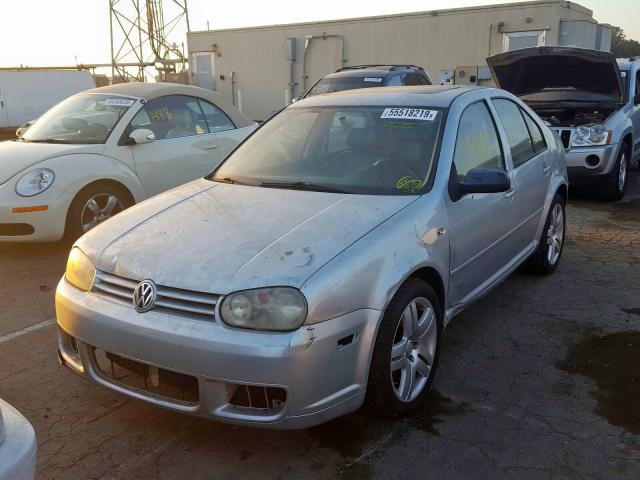 3VWSE69M83M116919 - 2003 VOLKSWAGEN JETTA GLS SILVER photo 2