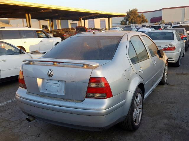 3VWSE69M83M116919 - 2003 VOLKSWAGEN JETTA GLS SILVER photo 4