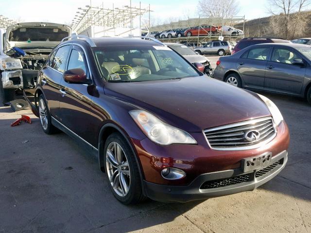 JN1AJ0HR1BM851002 - 2011 INFINITI EX35 BASE MAROON photo 1
