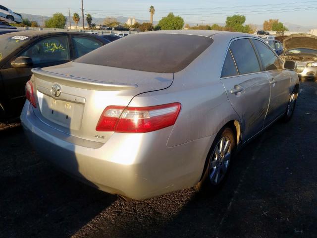 JTNBE46K173059184 - 2007 TOYOTA CAMRY CE SILVER photo 4