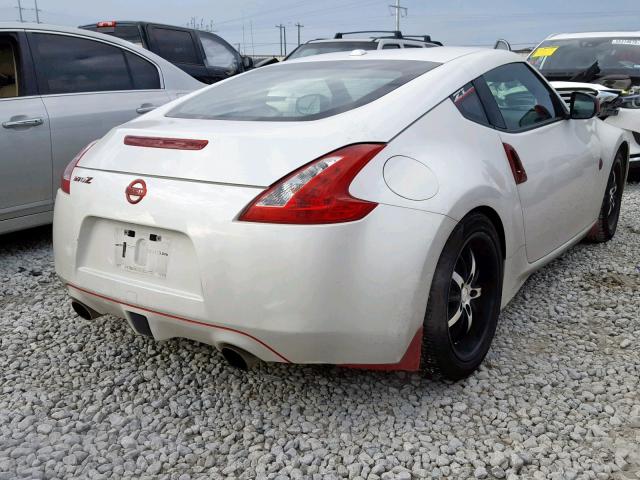 JN1AZ4EH5CM564372 - 2012 NISSAN 370Z BASE WHITE photo 4