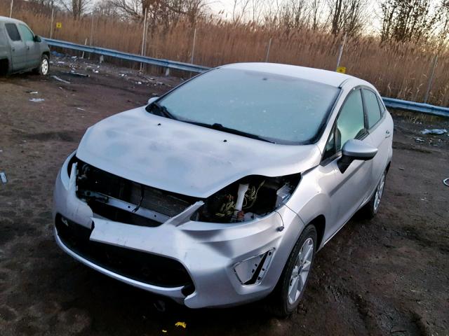 3FADP4AJ6DM185031 - 2013 FORD FIESTA S SILVER photo 2