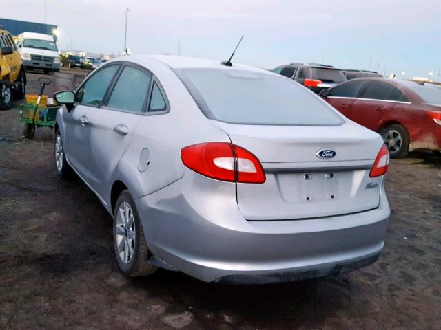 3FADP4AJ6DM185031 - 2013 FORD FIESTA S SILVER photo 3