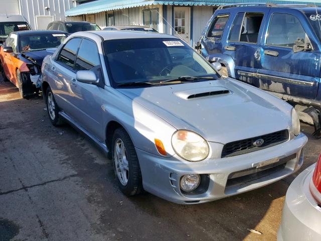 JF1GD29652G523102 - 2002 SUBARU IMPREZA WR SILVER photo 1