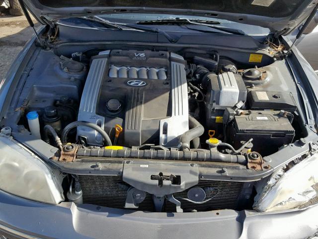 KMHFU45E14A353062 - 2004 HYUNDAI XG 350 SILVER photo 7