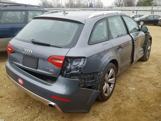 WA1UFAFL7EA085020 - 2014 AUDI A4 ALLROAD GRAY photo 4