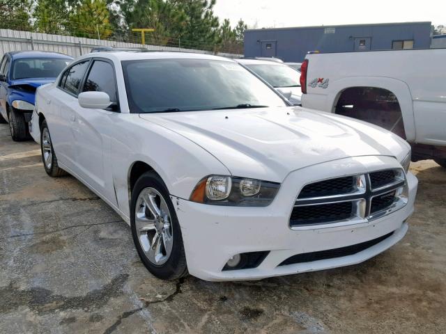 2C3CDXHG0DH523035 - 2013 DODGE CHARGER SX WHITE photo 1