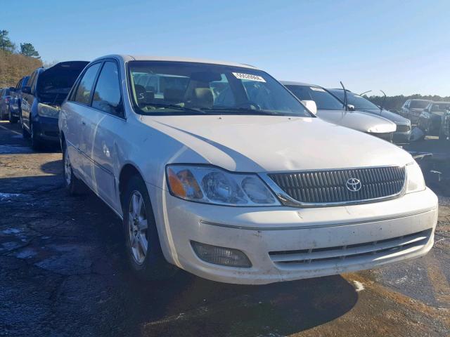 4T1BF28B11U153887 - 2001 TOYOTA AVALON XL WHITE photo 1