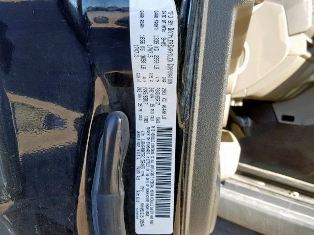 1J8HG48K56C156465 - 2006 JEEP COMMANDER BLACK photo 10