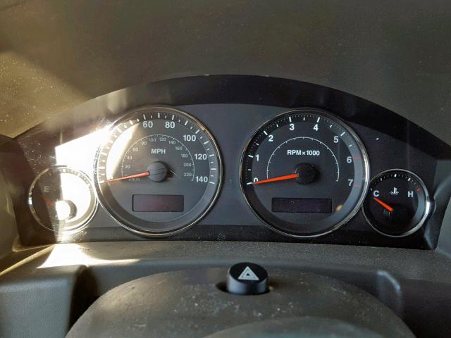 1J8HG48K56C156465 - 2006 JEEP COMMANDER BLACK photo 8