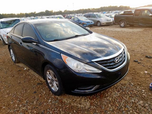 5NPEB4AC6CH396703 - 2012 HYUNDAI SONATA GLS BLACK photo 1