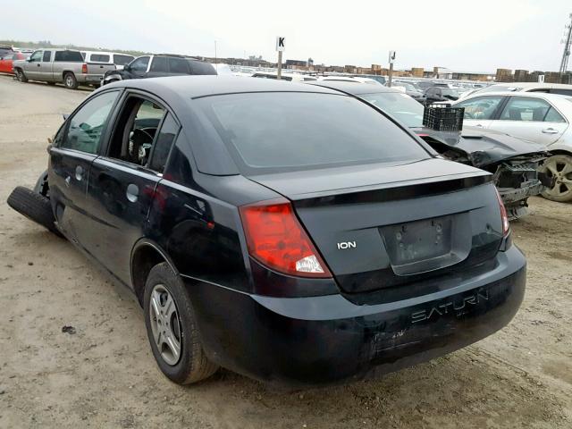 1G8AF52F45Z154578 - 2005 SATURN ION LEVEL BLACK photo 3