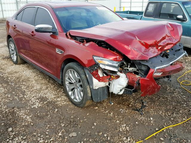 1FAHP2F80GG101702 - 2016 FORD TAURUS LIM BURGUNDY photo 1