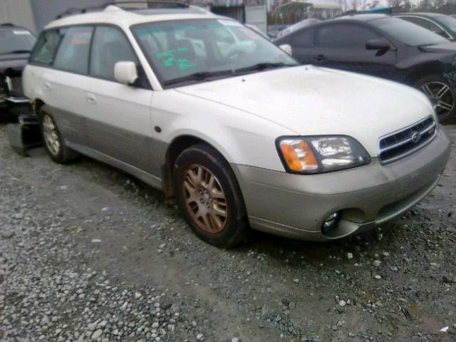 4S3BH806517618024 - 2001 SUBARU LEGACY OUT WHITE photo 1