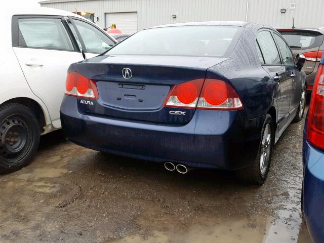 2HHFD56736H201926 - 2006 ACURA CSX PREMIU BLUE photo 4