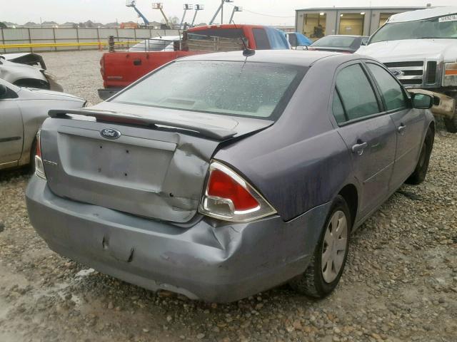 3FAHP06Z27R277463 - 2007 FORD FUSION S GRAY photo 4