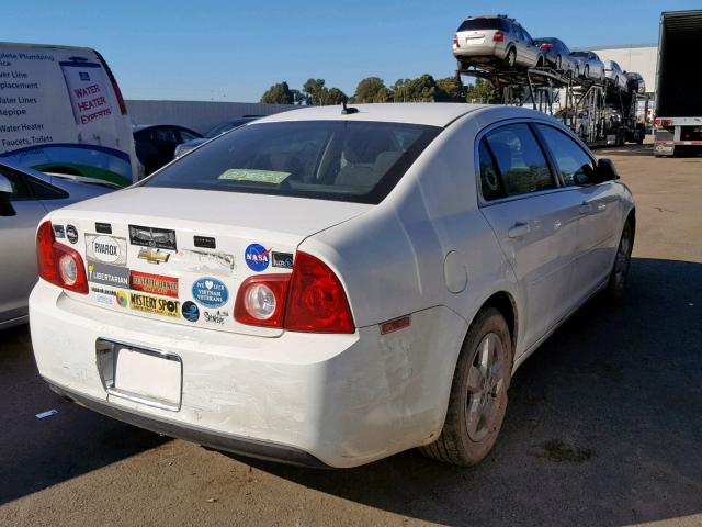 1G1ZG57BX8F231836 - 2008 CHEVROLET MALIBU LS WHITE photo 4