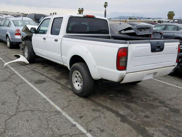 1N6ED29X74C408406 - 2004 NISSAN FRONTIER C WHITE photo 3