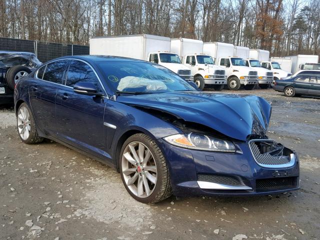 SAJWJ0FF1F8U65658 - 2015 JAGUAR XF 3.0 SPO BLUE photo 1