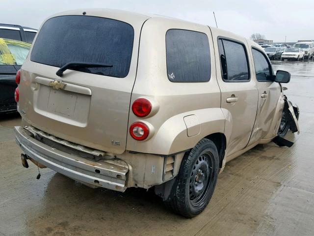 3GNDA13DX8S625696 - 2008 CHEVROLET HHR LS 棕色 照片 4