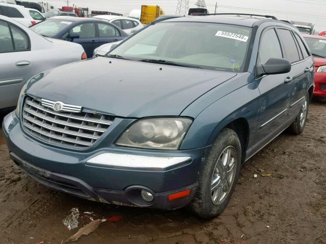 2C8GF68465R649983 - 2005 CHRYSLER PACIFICA T BLUE photo 2