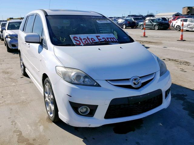 JM1CR293590328443 - 2009 MAZDA 5 WHITE photo 1