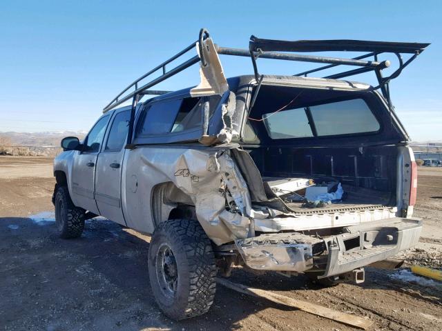 1GC1KXEG6DF233073 - 2013 CHEVROLET SILVERADO SILVER photo 3