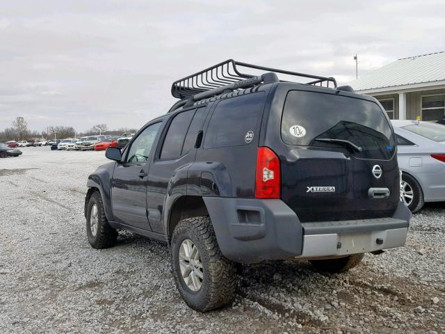 5N1AN0NU1EN804086 - 2014 NISSAN XTERRA X BLACK photo 3