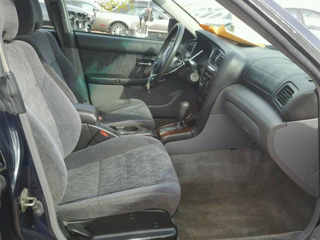 4S3BH665227624965 - 2002 SUBARU LEGACY OUT BLUE photo 5