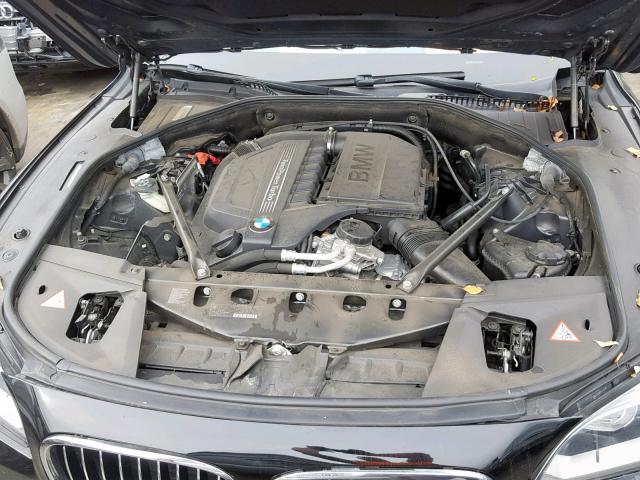 WBAYE4C57DD137645 - 2013 BMW 740 LI BLACK photo 7