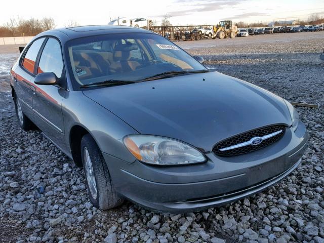 1FAFP56UX2G272925 - 2002 FORD TAURUS SEL GREEN photo 1