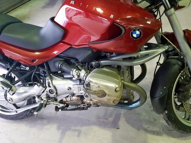 WB10439A24ZF50724 - 2004 BMW R1150 R RED photo 7