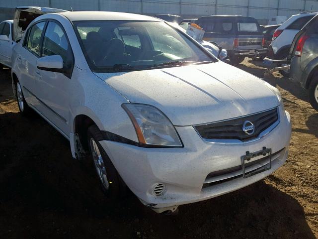 3N1AB6AP6CL702234 - 2012 NISSAN SENTRA 2.0 WHITE photo 1